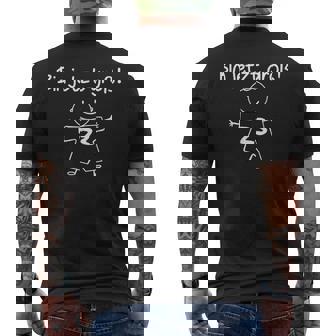 Lustig Humor Bin Jetzt Groß 23 Jahre Geburtstag Birthday T-Shirt mit Rückendruck - Seseable