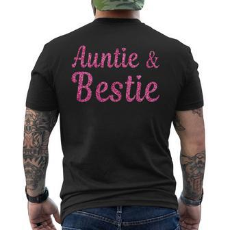 Lustige Tante Und Bestie Rosa Mädchen Coole Tanten T-Shirt mit Rückendruck - Seseable
