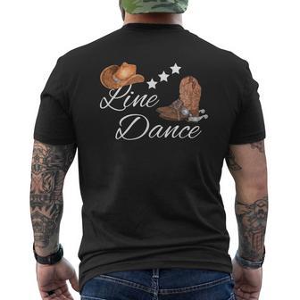 Lustiges Geschenk Für Line Dancer Mit Dem Line Dance T-Shirt mit Rückendruck - Geschenkecke