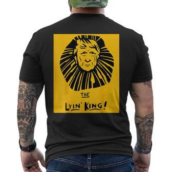 The Lyin King Anti Trump For Liberals And Protesters Men's T-shirt Back Print - Monsterry AU