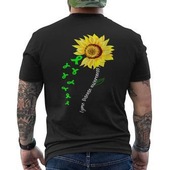 Lyme Disease Awareness Month We Wear Green Men's T-shirt Back Print | Mazezy