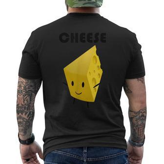 Mac And Cheese Matching Cheese Bff Best Friend Men's T-shirt Back Print - Monsterry UK