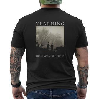 Macon Brothers Yearning Mens Back Print T-shirt - Thegiftio UK