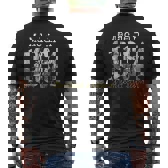 Made In 1934 90 Year Old 1934 90Th Birthday Men's T-shirt Back Print - Thegiftio