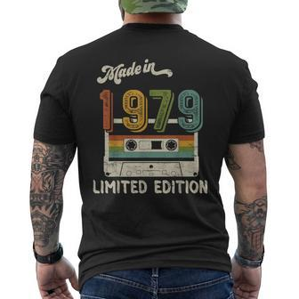 Made In 1979 Limited Edition Vintage 45Th Birthday Men's T-shirt Back Print - Monsterry