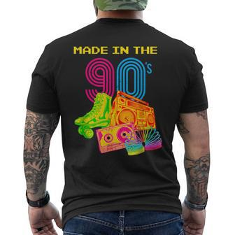 Made In 90S Vintage 90'S I Love 90'S Era Graphic Men's T-shirt Back Print - Monsterry