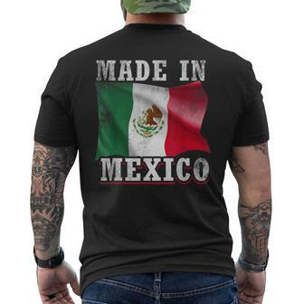 Made In Mexico Men's T-shirt Back Print - Monsterry AU