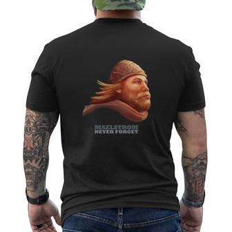 Maelstrom Viking Epcot Norway Never Forget Mens Back Print T-shirt - Thegiftio UK