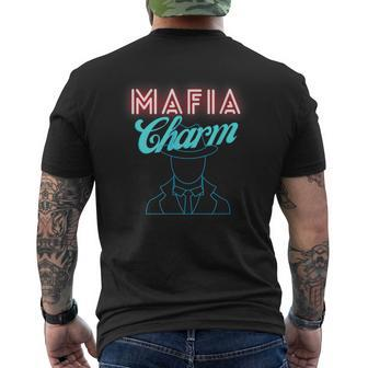 Mafia Charm Men's T-shirt Back Print - Monsterry