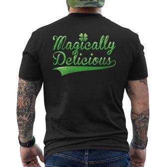 Magically Delicious Irish St Patrick's Day Women Men's T-shirt Back Print - Monsterry UK