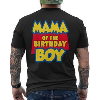 Mama Of The Birthday Boy Toy Story Decorations Men's T-shirt Back Print - Seseable