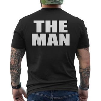 The Man Men's T-shirt Back Print - Thegiftio UK