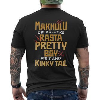 Mapogos Coalition Gang Of Brother Lions Novelty Men's T-shirt Back Print - Seseable