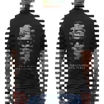 Marcus Aurelius Emperador Estoico Leyenda Camiseta Hombre Estampado Espalda - Regaloses
