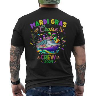 Mardi Gras Cruise 2024 Ship Family Matching Trip New Orleans Men's T-shirt Back Print - Monsterry AU