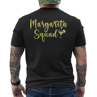 Margarita Squad Cinco De Mayo Men's T-shirt Back Print - Thegiftio