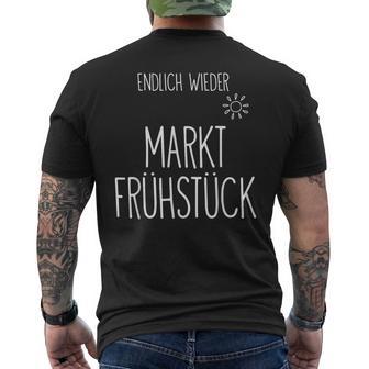 Marktfrühstück For All Mainzer S T-Shirt mit Rückendruck - Seseable