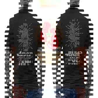 Maroc Maroc De Boxe T-shirt imprimé au dos - Cadeauxyz