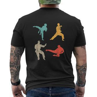 Martial Arts Products Retro Vintage Style Karate Mens Back Print T-shirt - Thegiftio UK