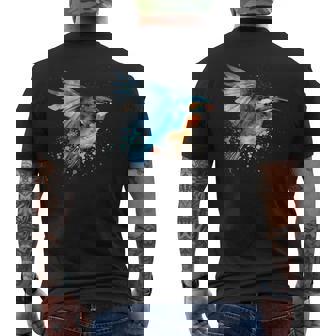 Martin-Pêcheur Illustration T-shirt imprimé au dos - Cadeauxyz