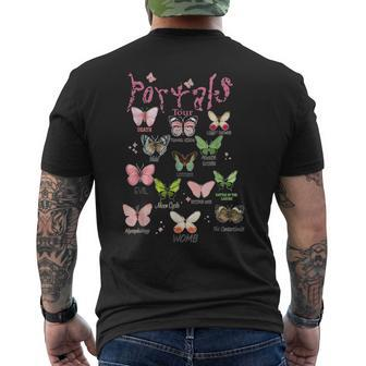 Martinez Portals Tour Butterflies Full Albums Men's T-shirt Back Print | Mazezy
