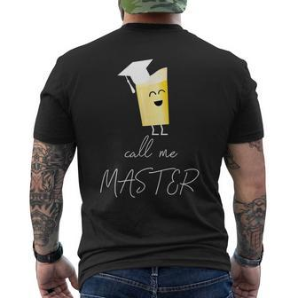 Master Defense Graduation Studies T-Shirt mit Rückendruck - Seseable