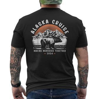 Matching Outfits For Groups Alaska Cruise Essentials 2024 Men's T-shirt Back Print - Monsterry
