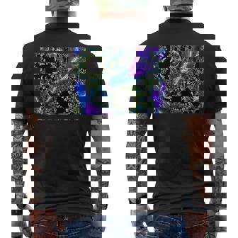 Math Geek Fractal Light Chemise Géométrique Fractal T-shirt imprimé au dos - Cadeauxyz