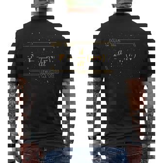 May The F MDvDt Be With You Physics Geek Men's T-shirt Back Print - Thegiftio UK