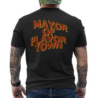 The Mayor Of Flavortown Men's T-shirt Back Print - Monsterry CA