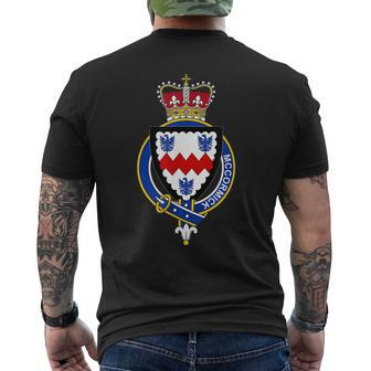 Mccormick Coat Of Arms Family Crest Mens Back Print T-shirt - Thegiftio UK