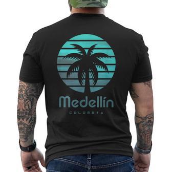 Medellín Colombia T-Shirt mit Rückendruck - Seseable