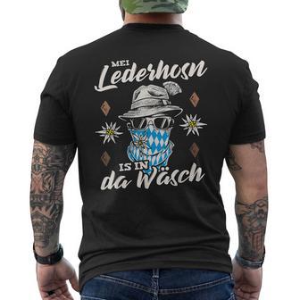 Mei Lederhosn Costume Oktoberfest T-Shirt mit Rückendruck - Geschenkecke