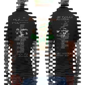 Mei Lederhosn Is In Da Wäsch Ersatz Lederhosen Schwarzes Kurzärmliges Herren-T-Kurzärmliges Herren-T-Shirt - Seseable