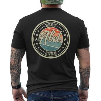 Meilleur Abel Jamais Drôle Disant Prénom Abel T-shirt imprimé au dos - Cadeauxyz