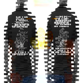 Meilleur Ramasseur De Morilles Champignon Cueillette Forêt T-shirt imprimé au dos - Cadeauxyz