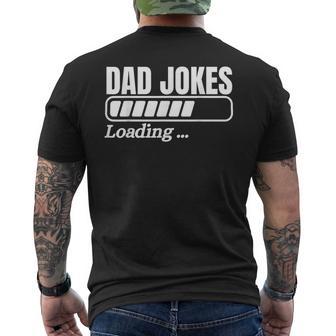 Meine Witze Sind Offiziell Papa Witze Witze Schrecklich Gut T-Shirt mit Rückendruck - Geschenkecke