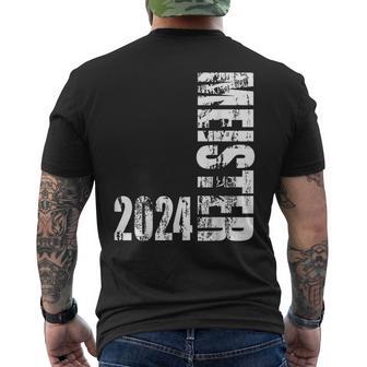 Meister 2024 Aufsteigerintage Motif Team Football Fun T-Shirt mit Rückendruck - Geschenkecke