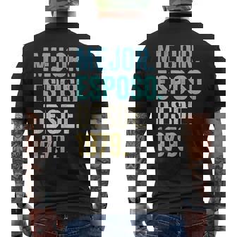 Mejor Esposo Desde 1979 45 Aniversario De Boda 45 Años Camiseta Hombre Estampado Espalda - Regaloses