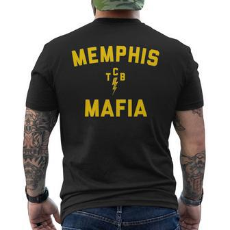 Memphis Tennessee Classic Rock Music The 70S Retro Tcb Men's T-shirt Back Print - Monsterry CA