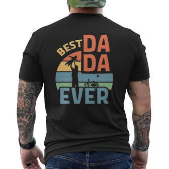 Mens Best Dada Ever Mens Back Print T-shirt | Mazezy