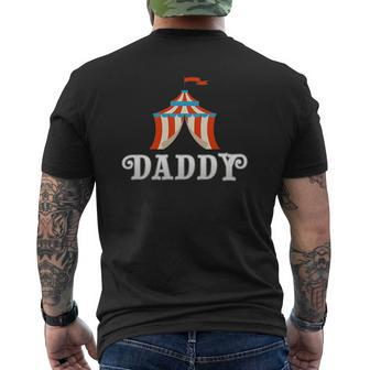 Mens Carnival Daddy Circus Event Ringmaster Dad Fathers Day Mens Back Print T-shirt | Mazezy