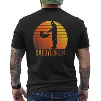 Mens Daddylorian Fathers Day Mens Back Print T-shirt | Mazezy