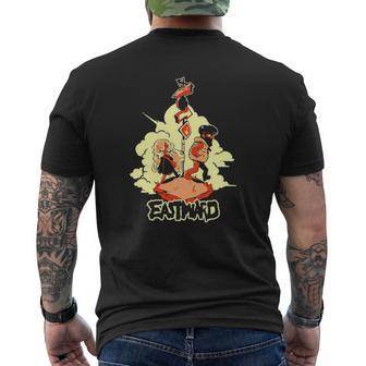Men’S Eastward Video Game Lover Mens Back Print T-shirt - Thegiftio UK