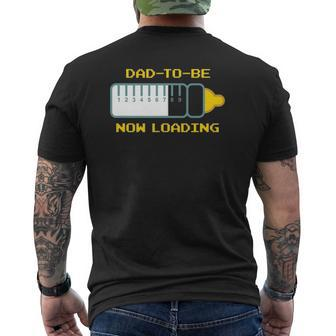 Men's Dad To Be Perfect For Father's Day Mens Back Print T-shirt | Mazezy