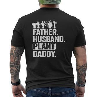 Mens Landscaper Gardener Dad Father Husband Plant Daddy Mens Back Print T-shirt | Mazezy UK