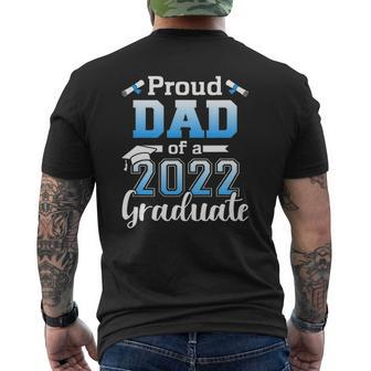 Mens Proud Dad Of A 2022 Senior Graduation Class Mens Back Print T-shirt | Mazezy