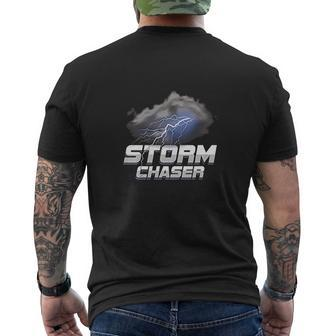 Meteorologist Storm Chaser Weather Meteorology Mens Back Print T-shirt - Thegiftio UK