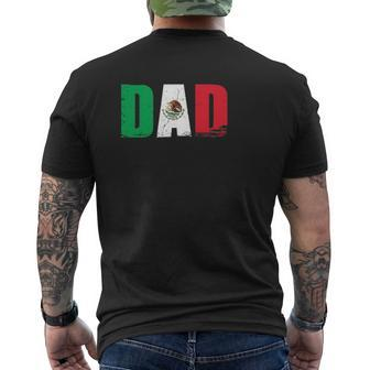 Mexican Dad Fathers Day Cinco De Mayo Dad Outfit Mens Back Print T-shirt | Mazezy CA