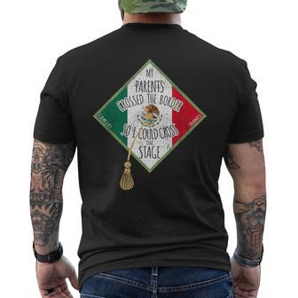 Mexican Pride Graduation 2019 Men's T-shirt Back Print - Monsterry CA